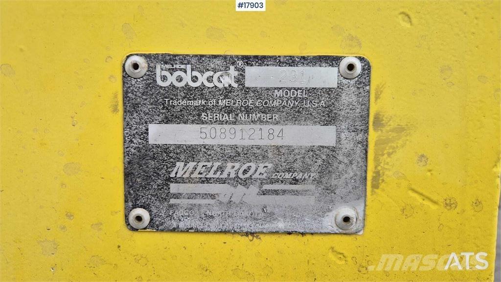 Bobcat 231 Mini kotrók < 7t