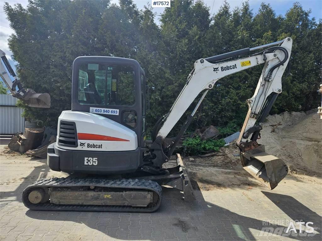 Bobcat E35 Mini kotrók < 7t