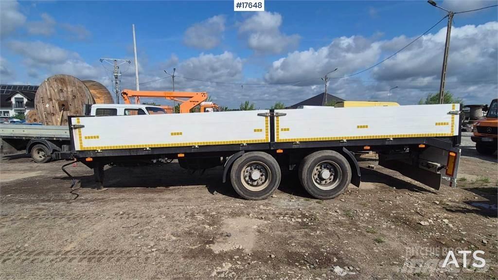 Bunge FG-TG 180 Platós / Ponyvás pótkocsik
