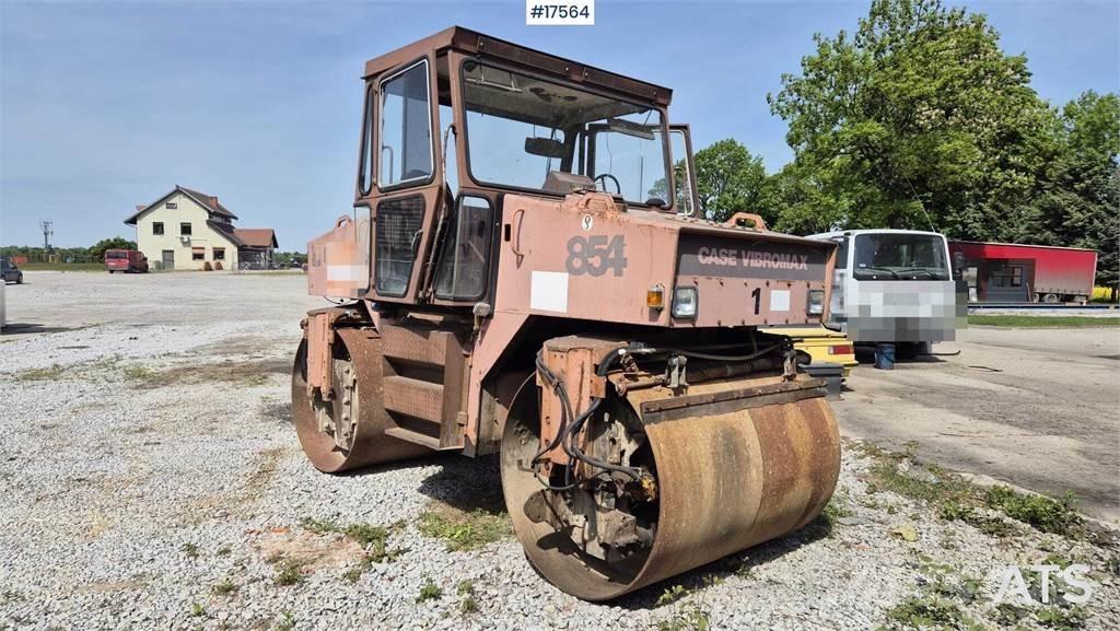 CASE Vibromax W 854 Ikerdobos hengerek