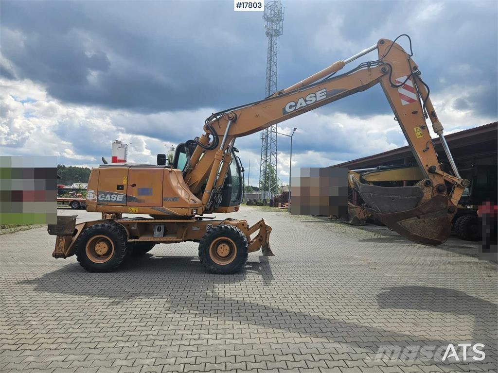 CASE WX 165 Gumikerekes kotrók