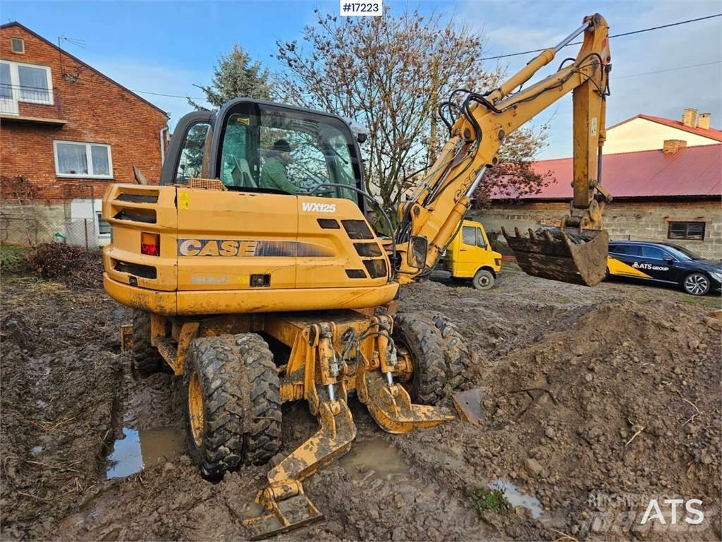 CASE WX125 Gumikerekes kotrók