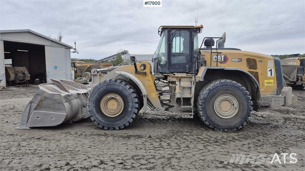 CAT 980 XE Gumikerekes homlokrakodók