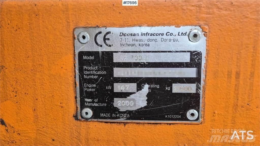 Doosan DX 300 LC Lánctalpas kotrók