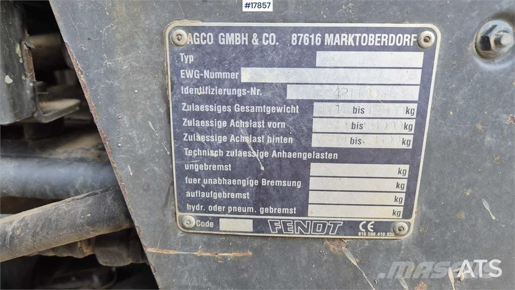 Fendt Vario 924 Traktorok