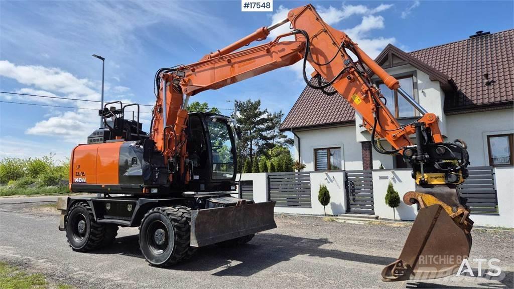 Hitachi ZX140W-6 Gumikerekes kotrók