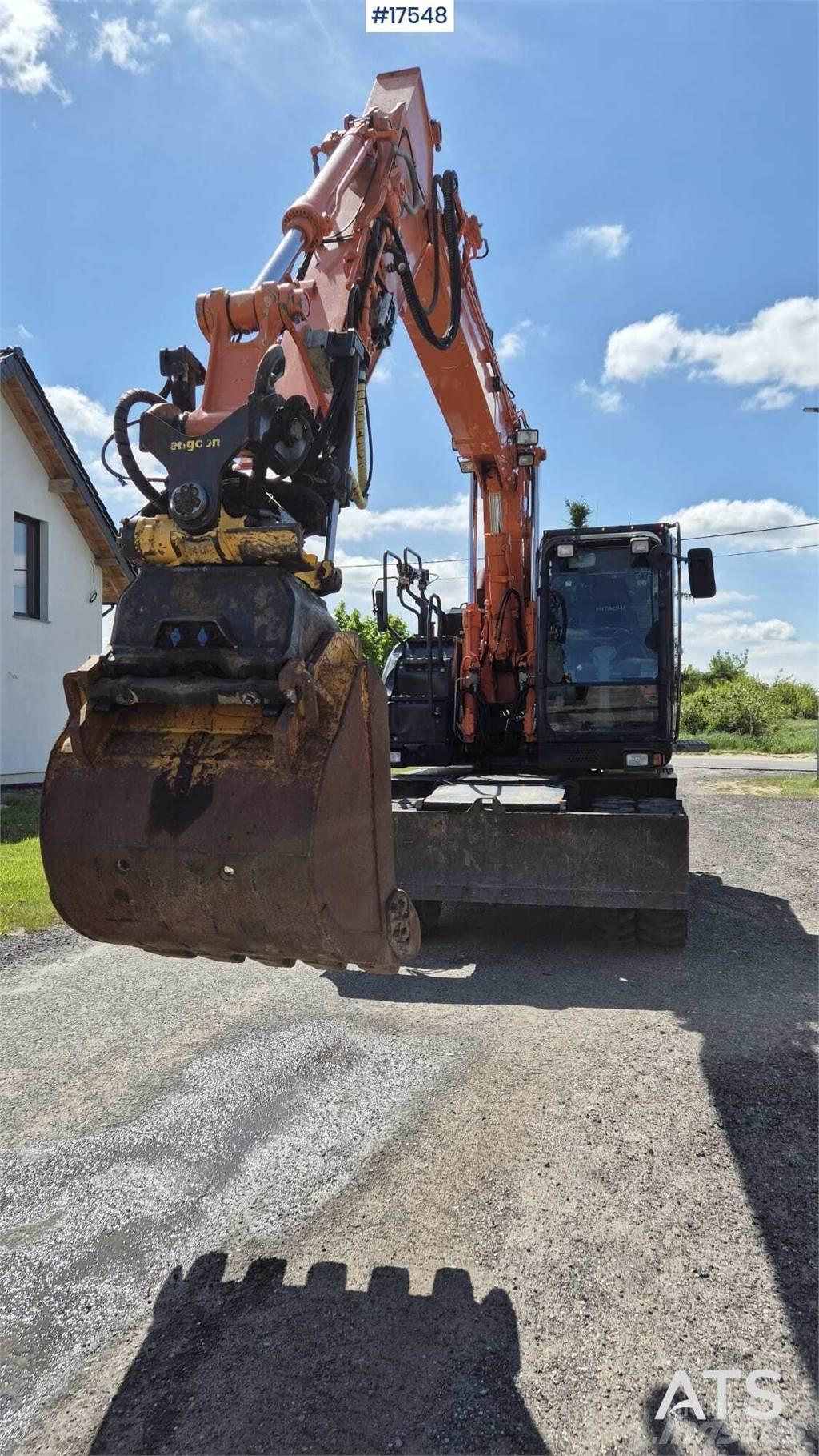 Hitachi ZX140W-6 Gumikerekes kotrók