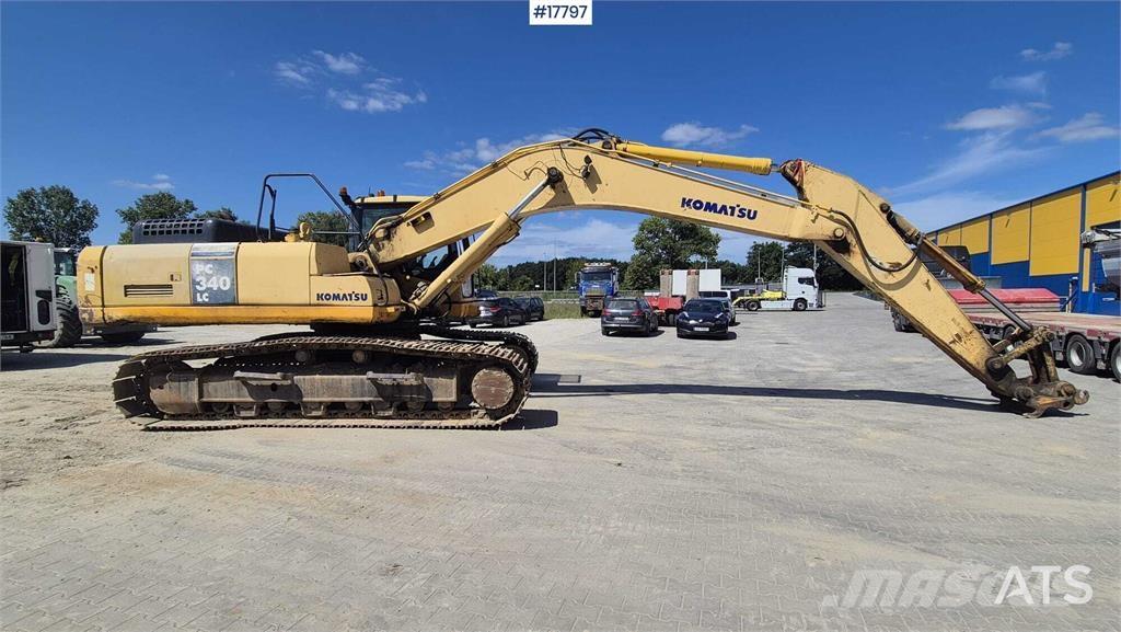 Komatsu PC 340 LC Lánctalpas kotrók