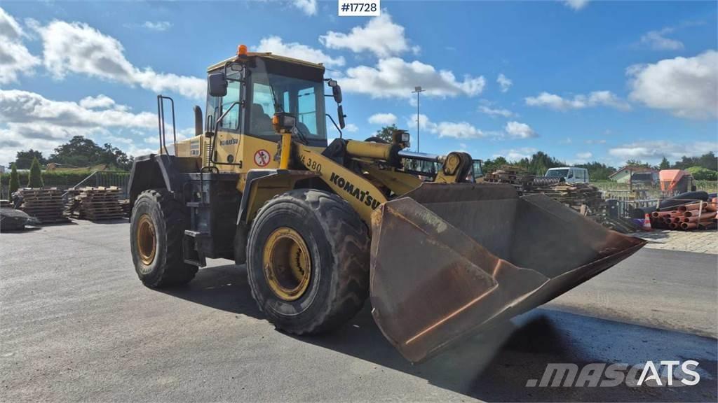 Komatsu WA380-5H Gumikerekes homlokrakodók