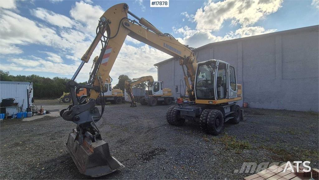 Liebherr A 900C Gumikerekes kotrók