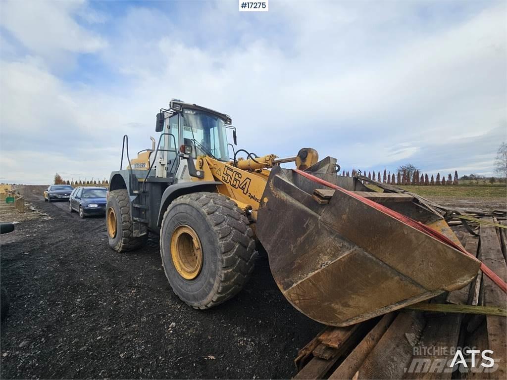 Liebherr L564 Gumikerekes homlokrakodók