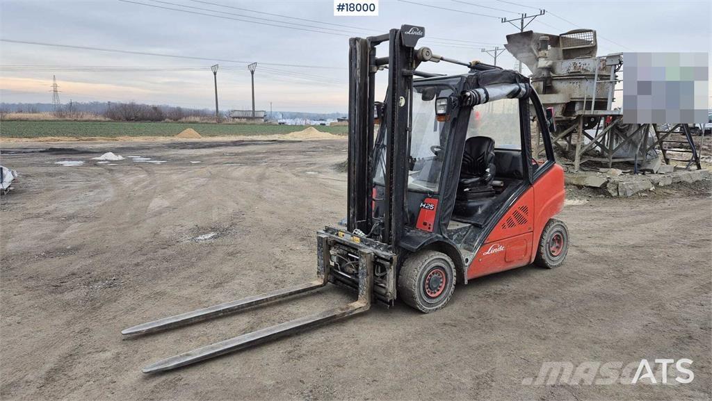 Linde H25T Dízel targoncák