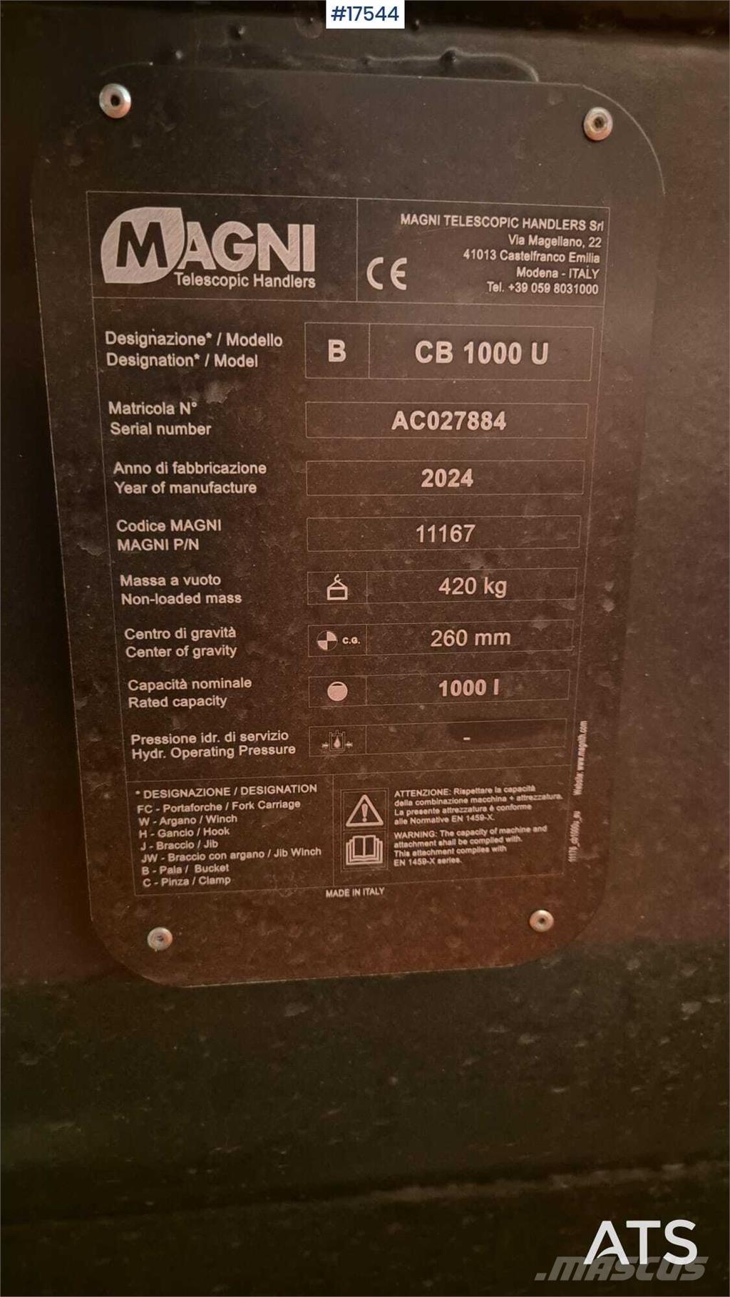 Magni RTH 5.30 Teleszkópos rakodók