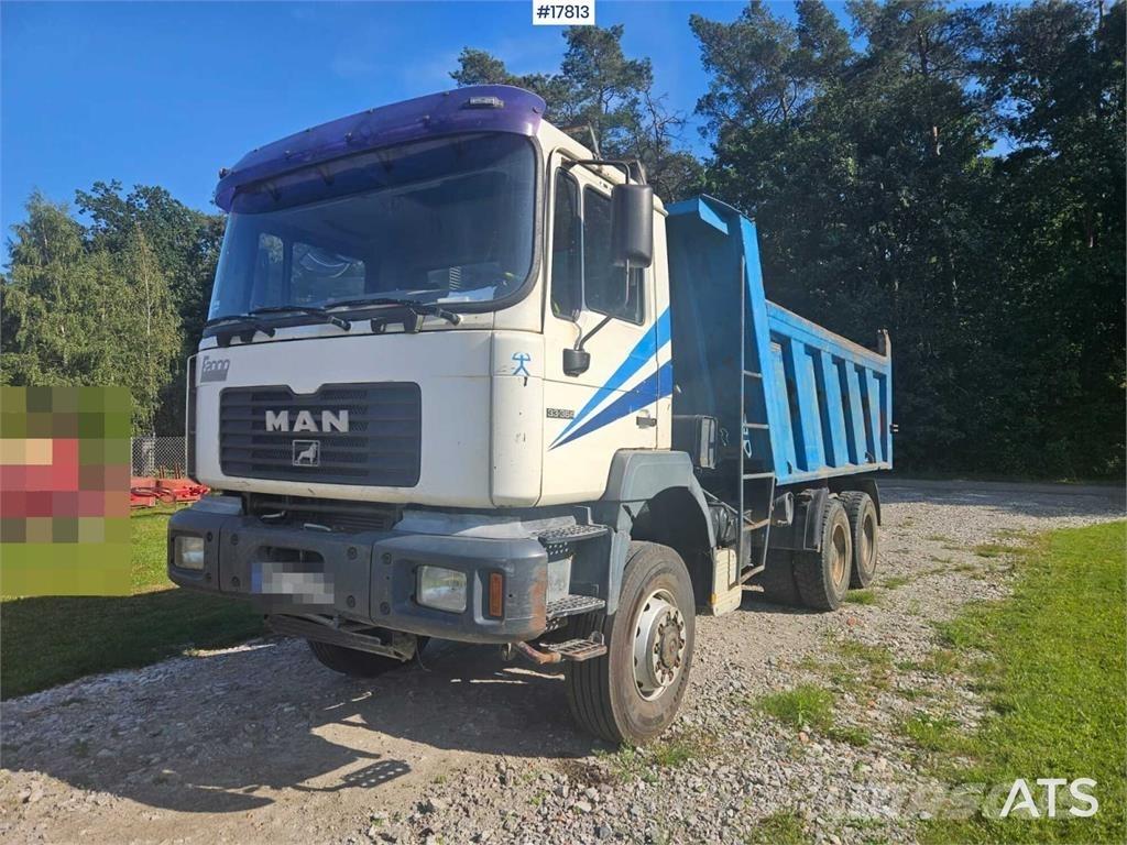 MAN 33.364 Billenő teherautók