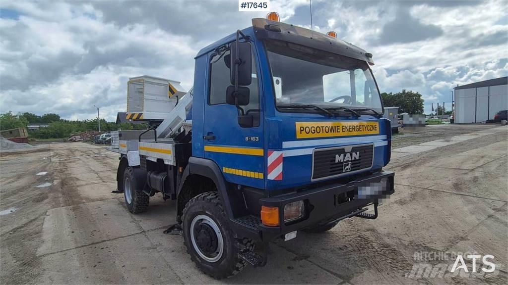 MAN 8.163 Darus teherautók