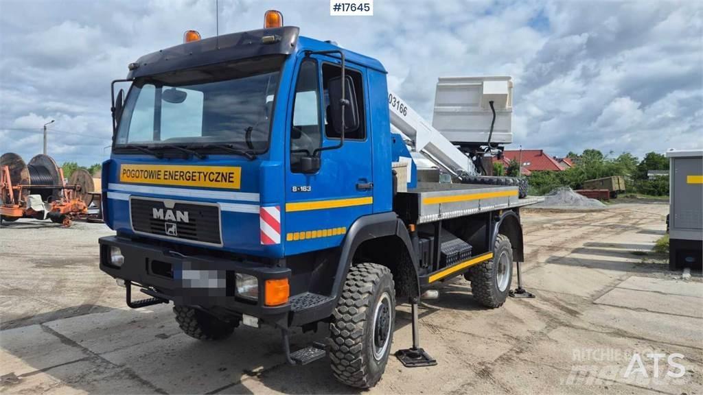 MAN 8.163 Darus teherautók