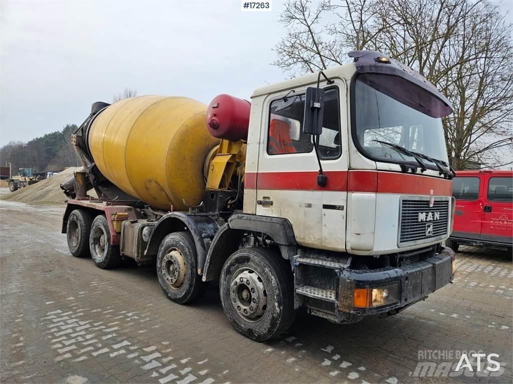 MAN F13 Betonkeverők/Betonpumpák