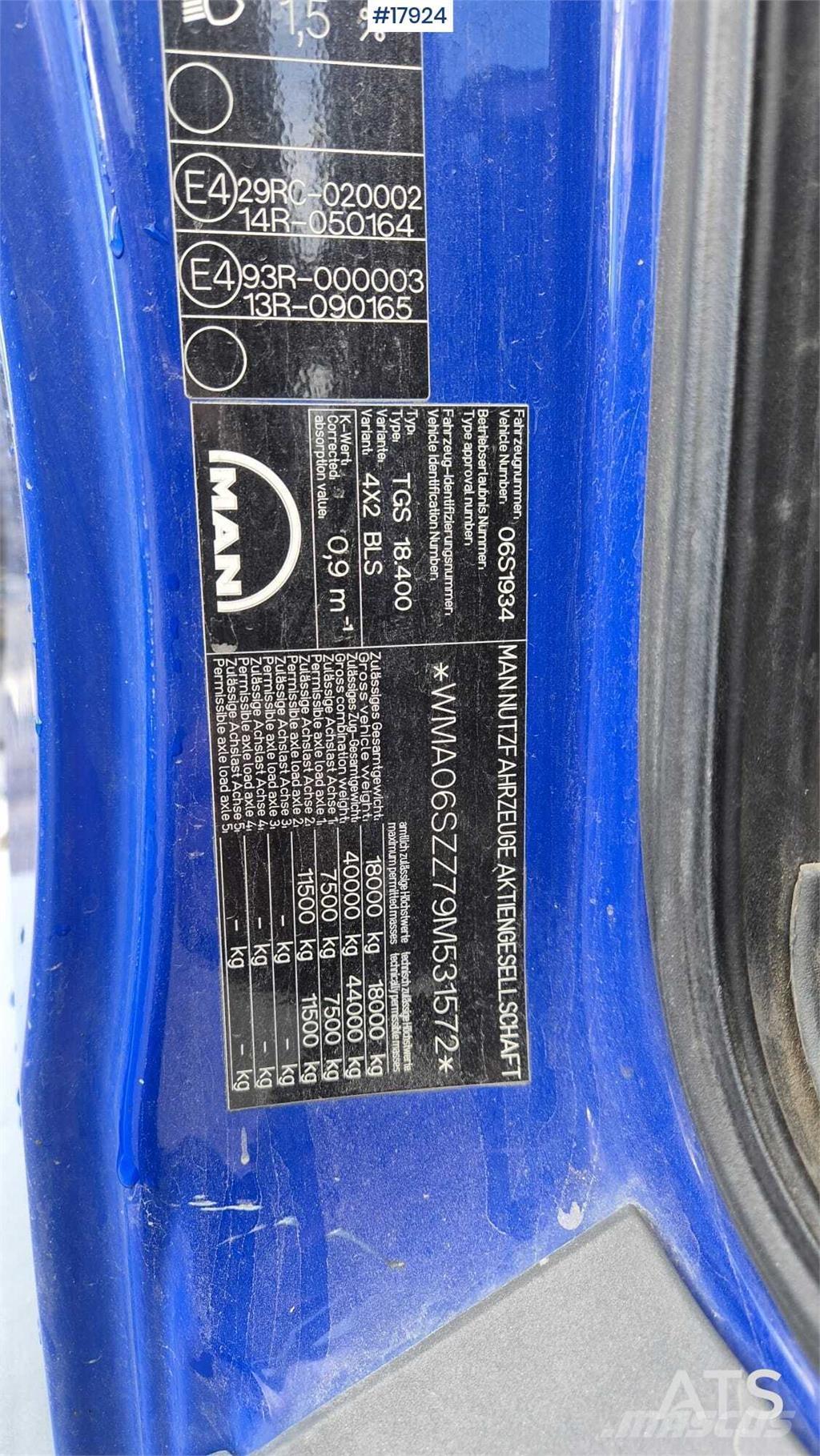 MAN TGS 18.400 Nyergesvontatók