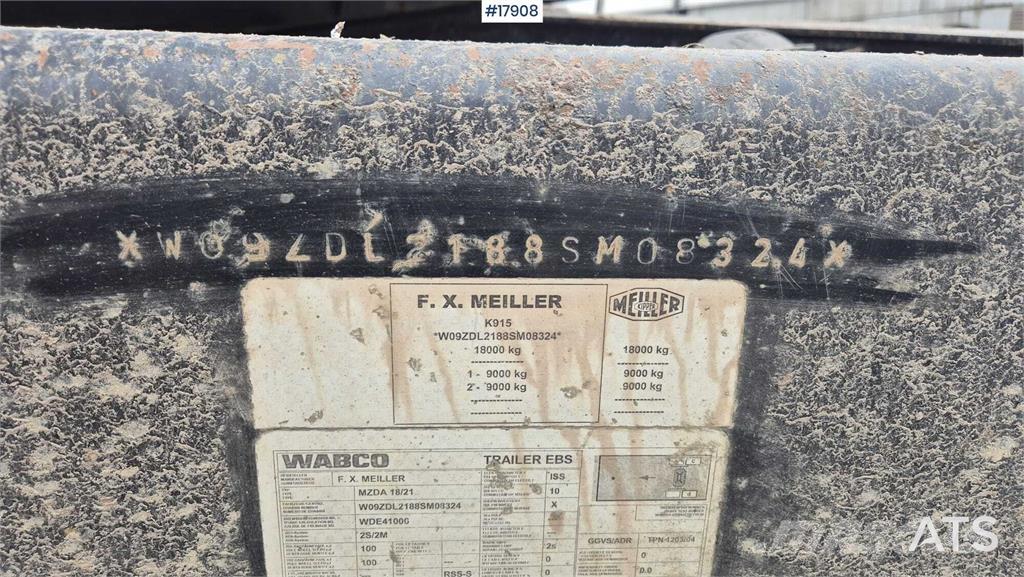 Meiller MZDA 18/21 Billenő pótkocsik