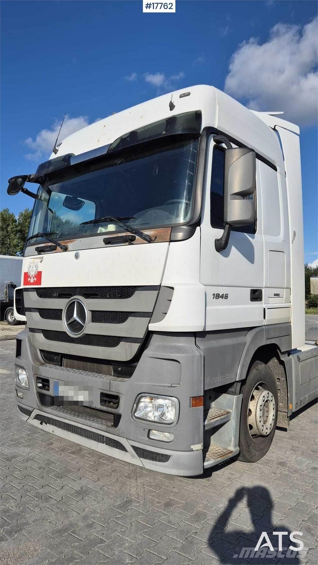 Mercedes-Benz 1846 Nyergesvontatók