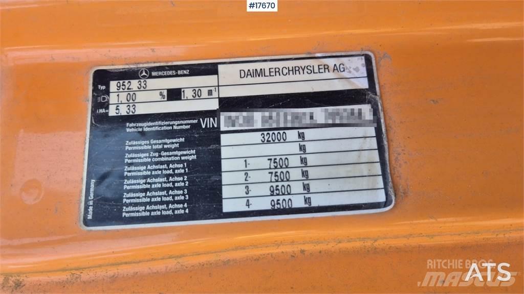 Mercedes-Benz 4140 Billenő teherautók