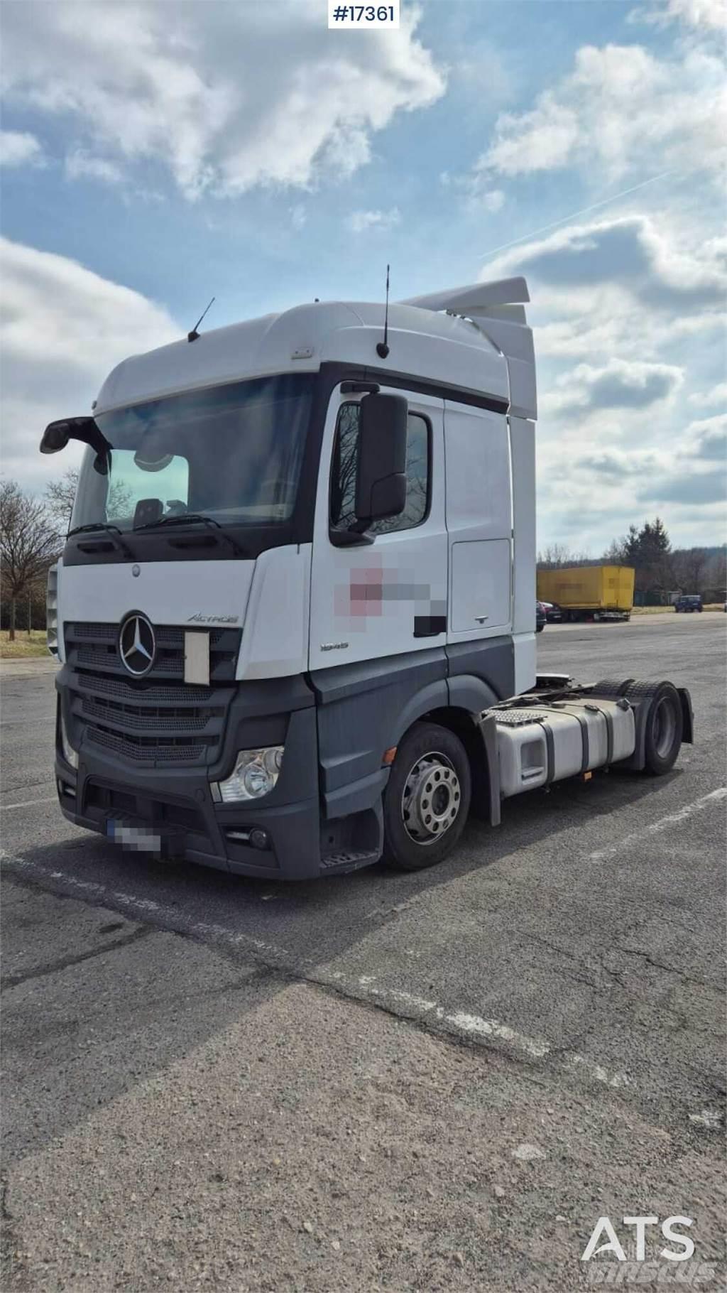 Mercedes-Benz Actros Nyergesvontatók