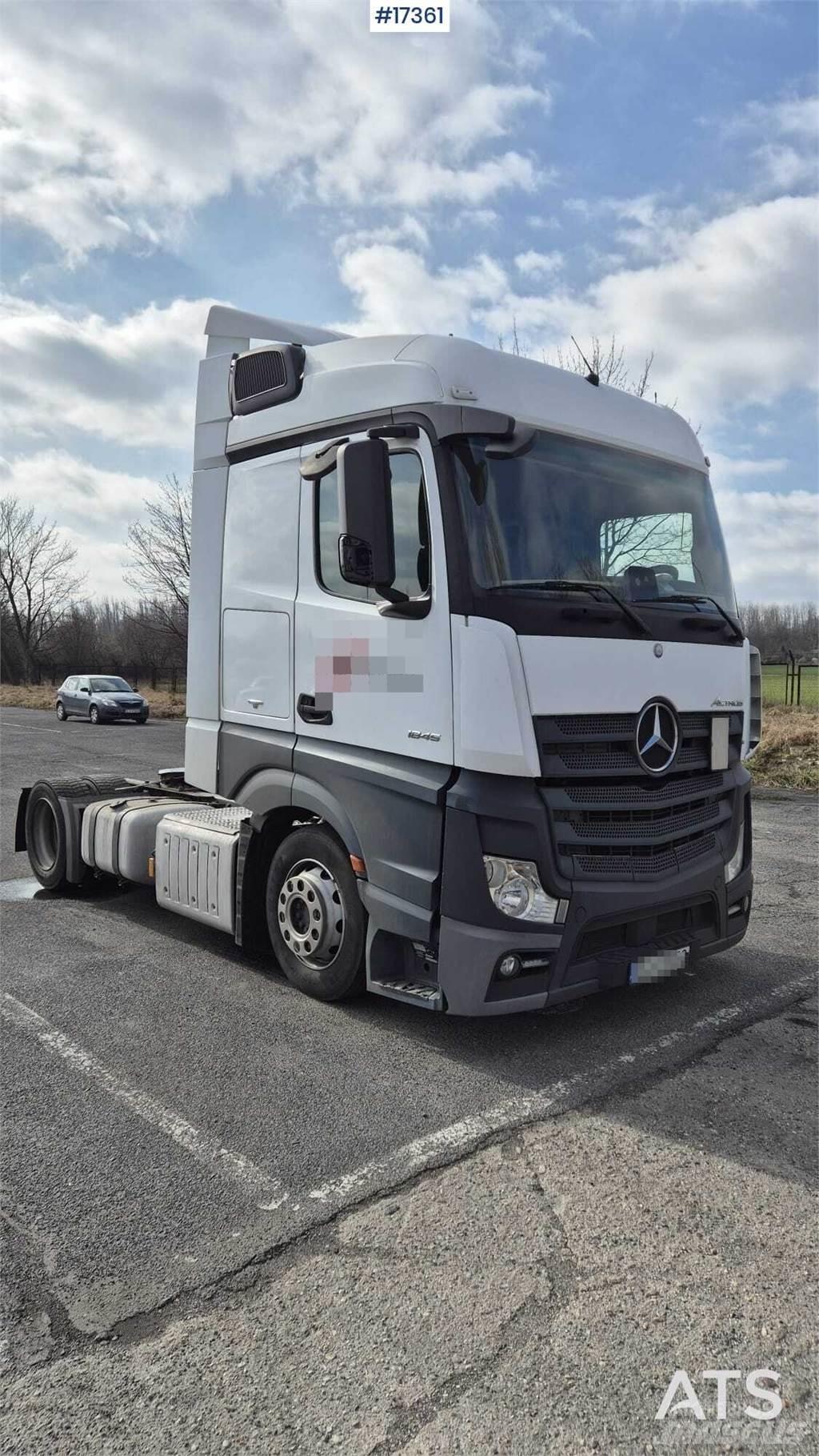 Mercedes-Benz Actros Nyergesvontatók