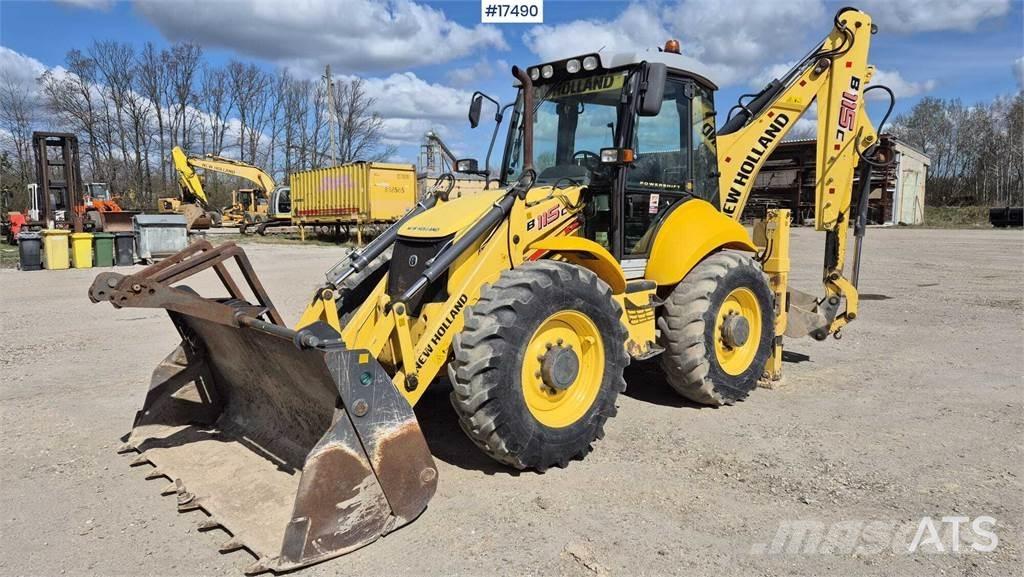 New Holland B 115C Kotrórakodók