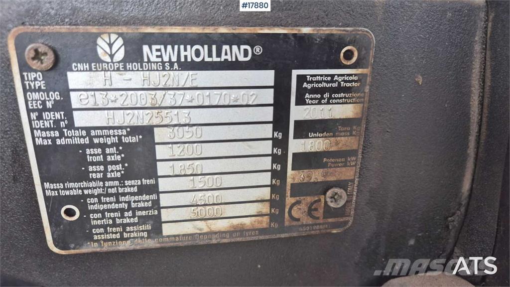 New Holland T 3040 Traktorok