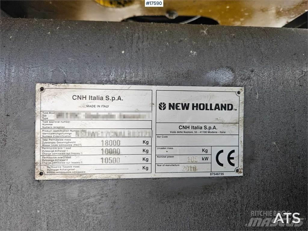 New Holland WL 170C Gumikerekes kotrók