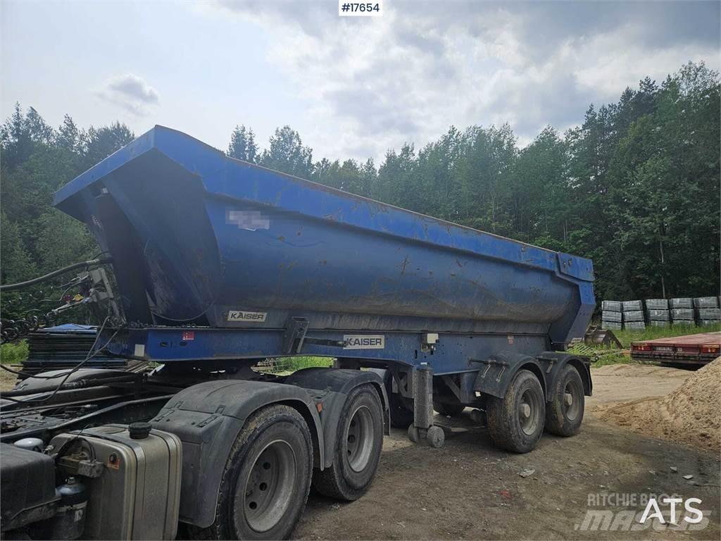 Robuste - KAISER S3302 Billenő félpótkocsik
