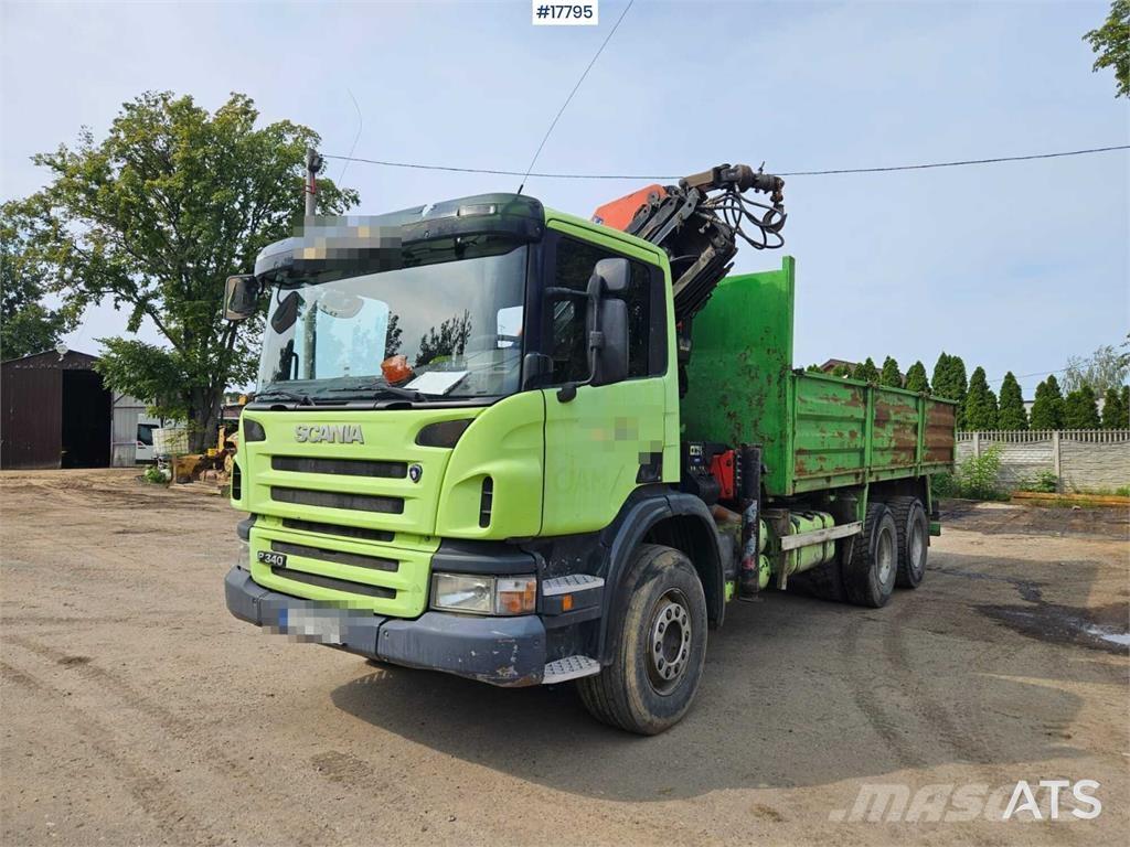 Scania P 340 Darus teherautók