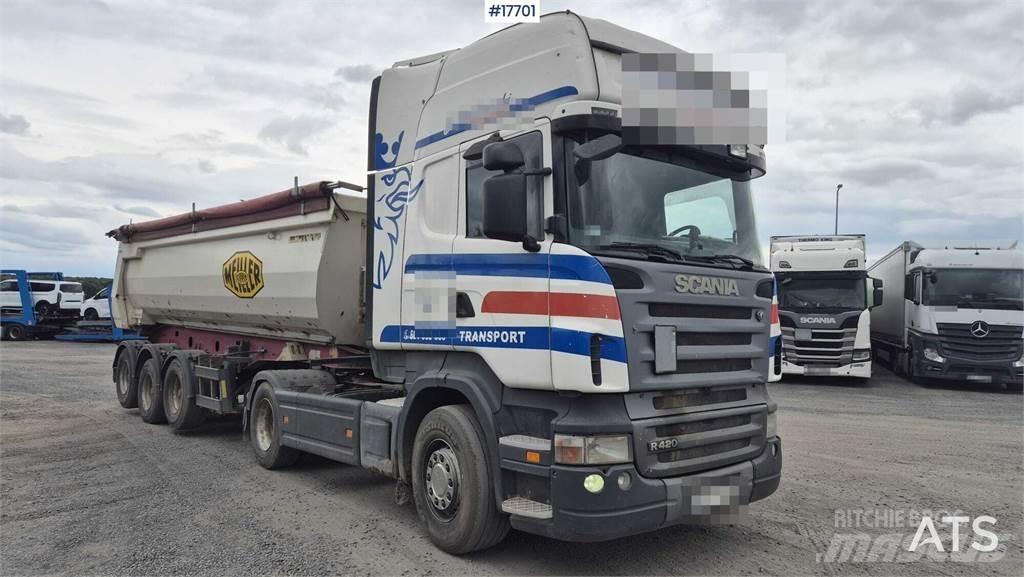 Scania R420 Nyergesvontatók