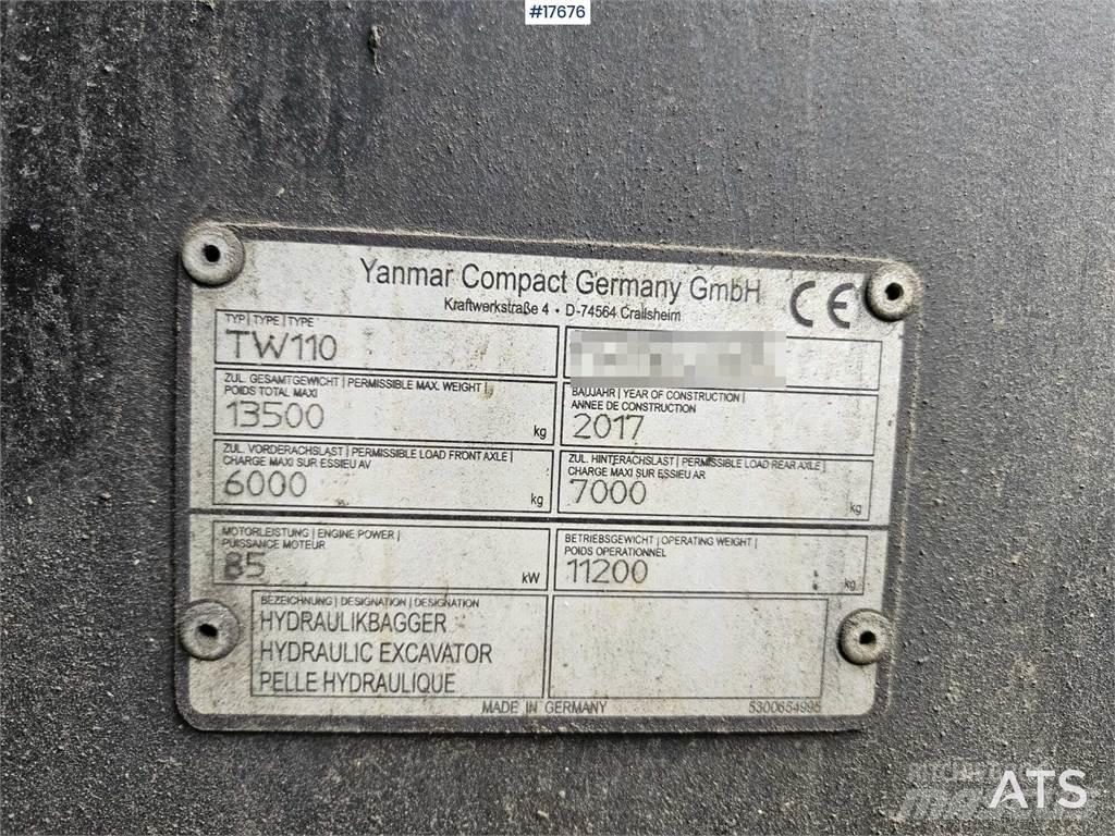 Schaeff TW 110 Gumikerekes kotrók