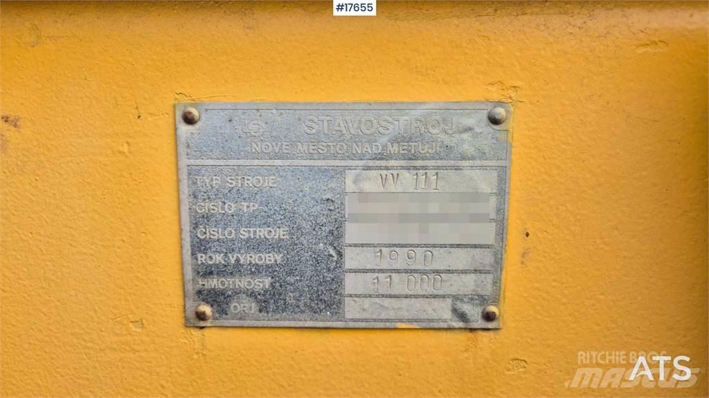 Stavostroj VV 111 Egydobos hengerek
