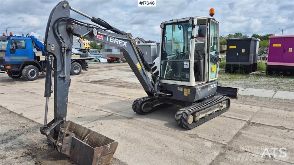 Terex TC 37 Mini kotrók < 7t