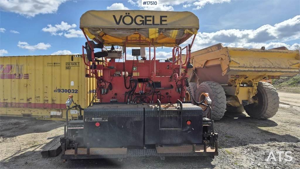 Vögele SUPER 1600 Aszfalt terítõ gépek