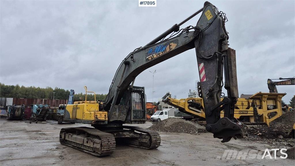 Volvo EC 290 CL Lánctalpas kotrók