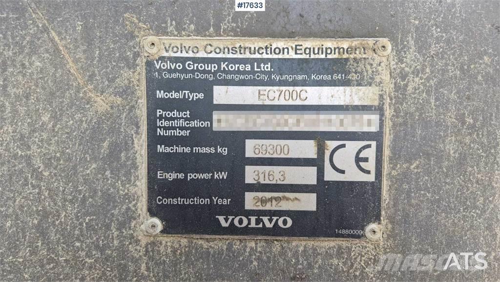 Volvo EC 700C Lánctalpas kotrók