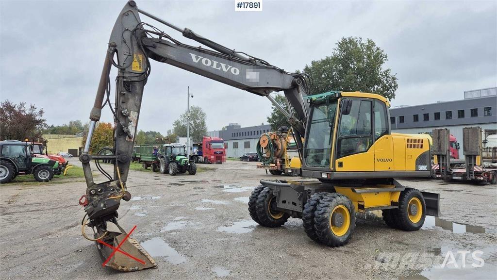 Volvo EW 160C Gumikerekes kotrók
