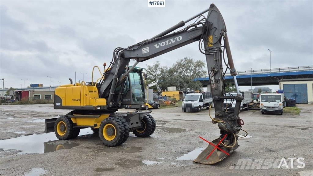 Volvo EW 160C Gumikerekes kotrók