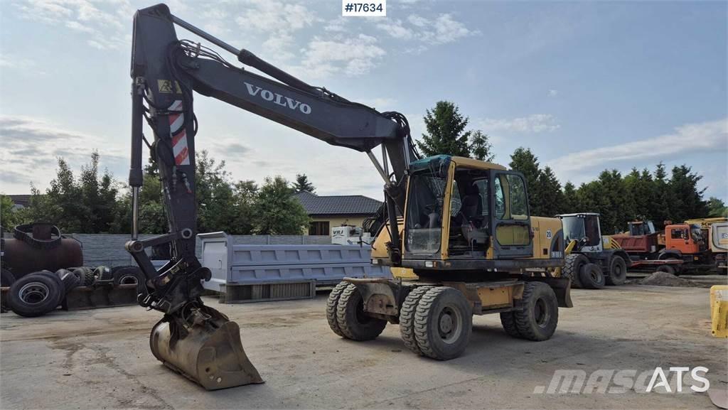 Volvo EW 180 B Gumikerekes kotrók