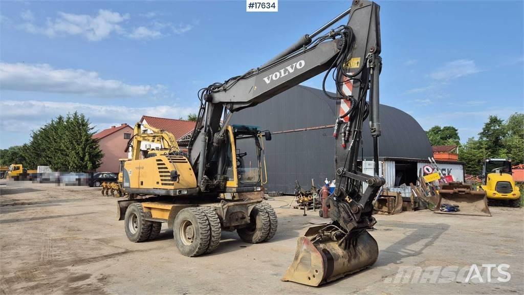 Volvo EW 180 B Gumikerekes kotrók