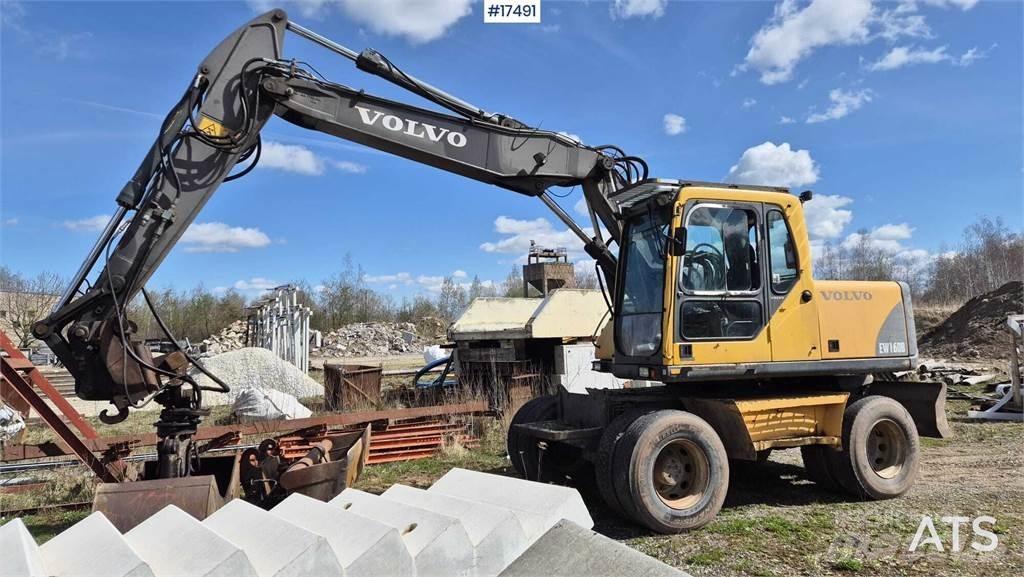 Volvo EW160B Gumikerekes kotrók