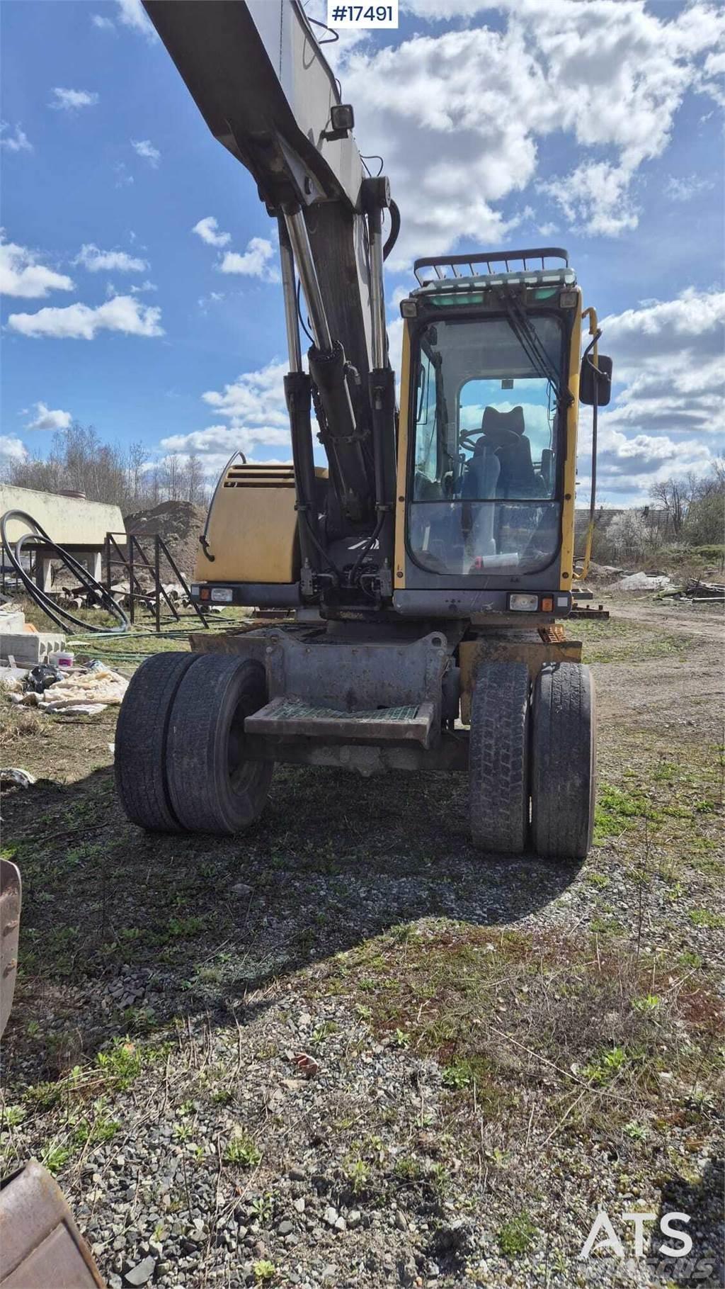 Volvo EW160B Gumikerekes kotrók