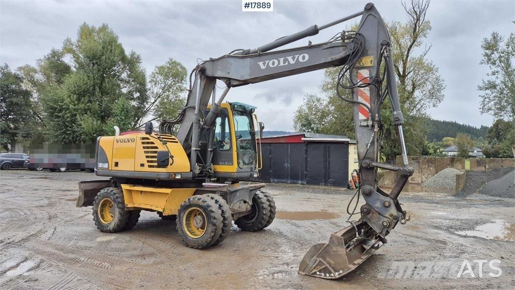 Volvo EW160B Gumikerekes kotrók