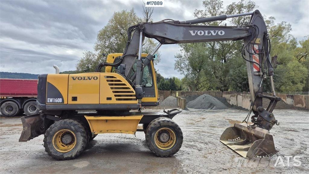 Volvo EW160B Gumikerekes kotrók