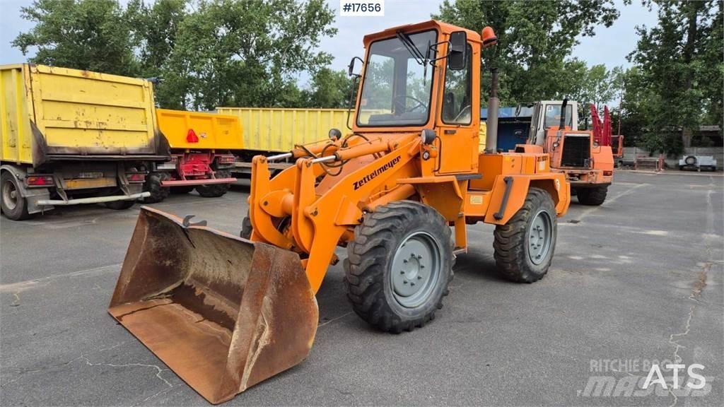 Zettelmeyer ZL 1001 Gumikerekes homlokrakodók