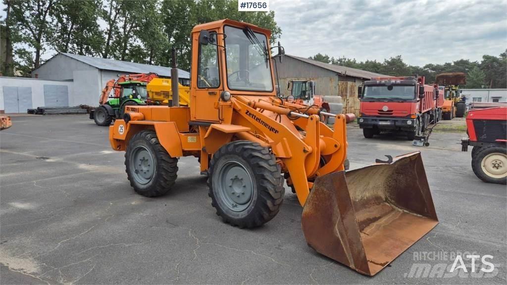 Zettelmeyer ZL 1001 Gumikerekes homlokrakodók