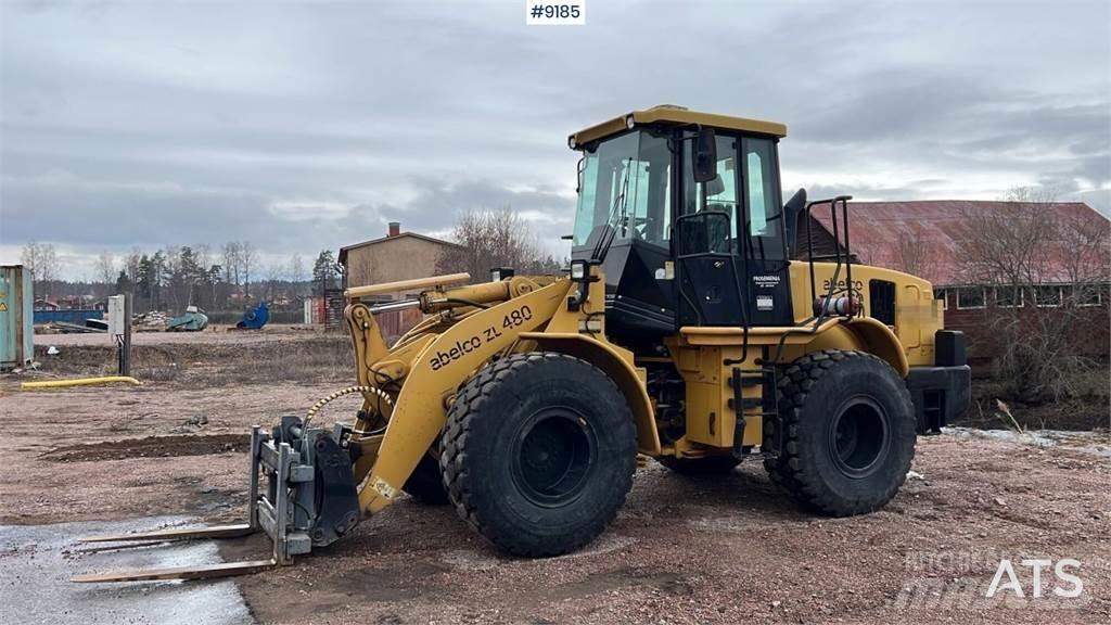 Abelco ZL480 Gumikerekes homlokrakodók
